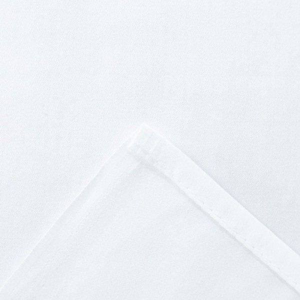 Простыня «Этель» цвет белый, 160х210 см, мако-сатин