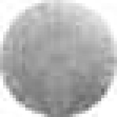 Подушка круглая Cortin «Винтажный узор серый»