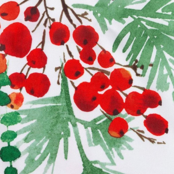 Скатерть Доляна «Новый год: Сhristmas berries» 110*145 +/- 2 см, 100% п/э