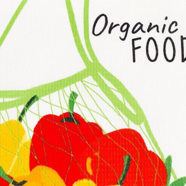 Полотенце кухонное Доляна Organic food 35х60 см, 100% хл, 160г/м2