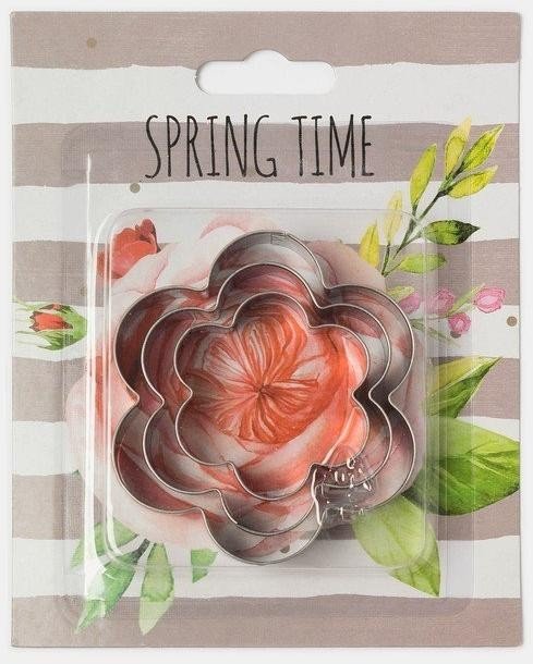 Набор "Spring time" полотенце, формочки для печенья