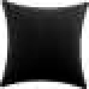 Подушка квадратная «Кортин» канвас черный
